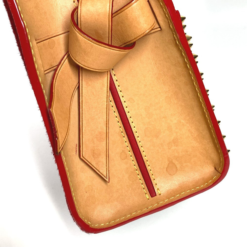 LOUIS VUITTON M41234 モノグラム スタッズ アイコノクラスト クリスチャンルブタンコラボ トートバッグ カバン ハンドバッグ モノグラムキャンバス/ハラコ レディース ブラウン - brandshop-reference