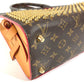 LOUIS VUITTON M41234 モノグラム スタッズ アイコノクラスト クリスチャンルブタンコラボ トートバッグ カバン ハンドバッグ モノグラムキャンバス/ハラコ レディース ブラウン - brandshop-reference