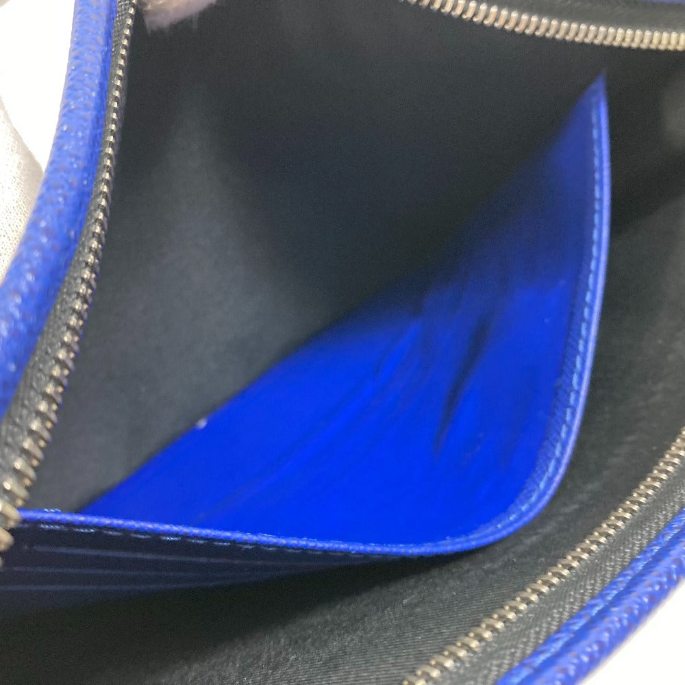 LOUIS VUITTON M30575 Taiga Pochette Voyage MM Bag, Pouch, Second Bag, Taiga Leather, Men's, Taiga Cobalt Blue