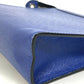 LOUIS VUITTON M30575 Taiga Pochette Voyage MM Bag, Pouch, Second Bag, Taiga Leather, Men's, Taiga Cobalt Blue