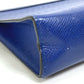 LOUIS VUITTON M30575 Taiga Pochette Voyage MM Bag, Pouch, Second Bag, Taiga Leather, Men's, Taiga Cobalt Blue