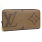 LOUIS VUITTON M69353 Monogram Giant Zippy Wallet, Monogram Canvas, Women's, Brown