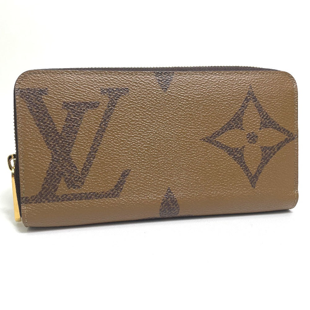 LOUIS VUITTON M69353 Monogram Giant Zippy Wallet, Monogram Canvas, Women's, Brown