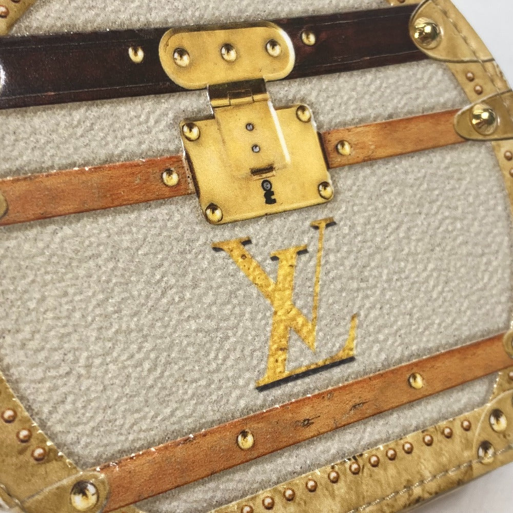 LOUIS VUITTON M52747 財布 小銭入れ チェーン付き マイクロ・ボワット・シャポー 新宿伊勢丹限定 コインケース レザー メンズ ベージュ