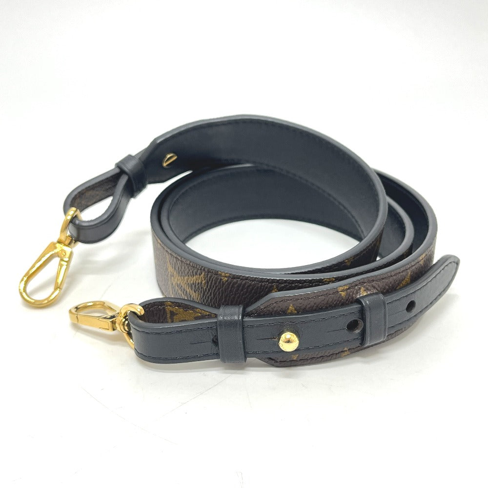 LOUIS VUITTON JO2331 Shoulder strap XL Bag strap Shoulder strap MonogramMacassarCanvas Brown/Black Used