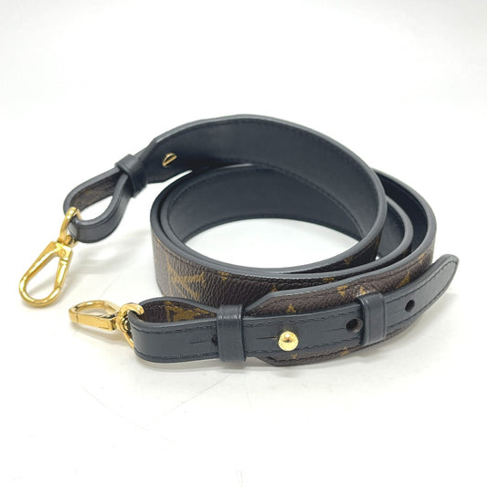 LOUIS VUITTON JO2331 Shoulder strap XL Bag strap Shoulder strap MonogramMacassarCanvas Brown/Black Used