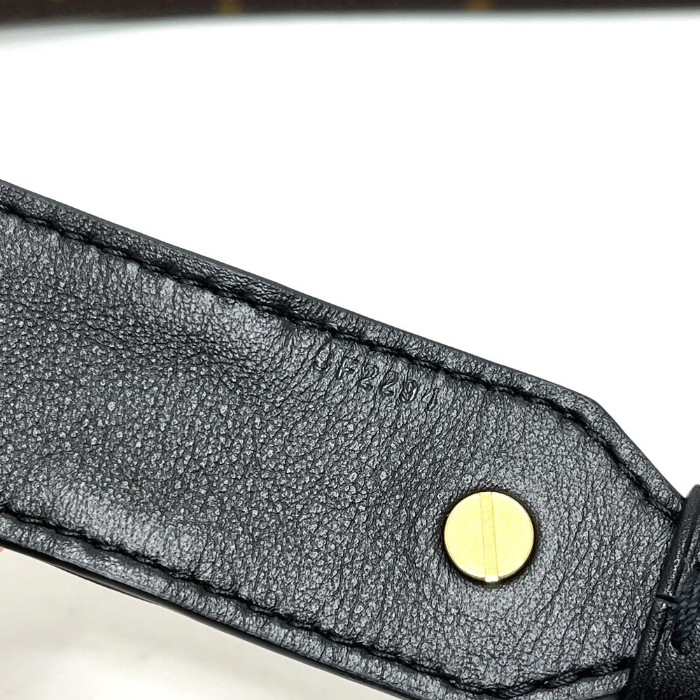 LOUIS VUITTON JO2331 Shoulder strap XL Bag strap Shoulder strap MonogramMacassarCanvas Brown/Black Used