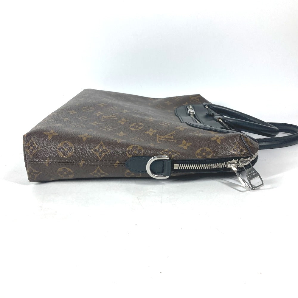 LOUIS VUITTON M54019 モノグラムマカサー ポルト・ドキュマン・ジュール PDJ 2WAYバッグ ショルダーバッグ カバン トートバッグ ビジネスバッグ モノグラムマカサーキャンバス ユニセックス ブラウン