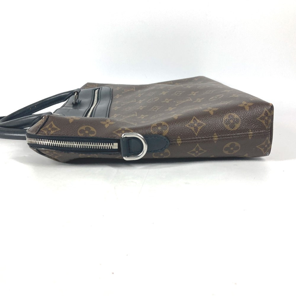 LOUIS VUITTON M54019 モノグラムマカサー ポルト・ドキュマン・ジュール PDJ 2WAYバッグ ショルダーバッグ カバン トートバッグ ビジネスバッグ モノグラムマカサーキャンバス ユニセックス ブラウン