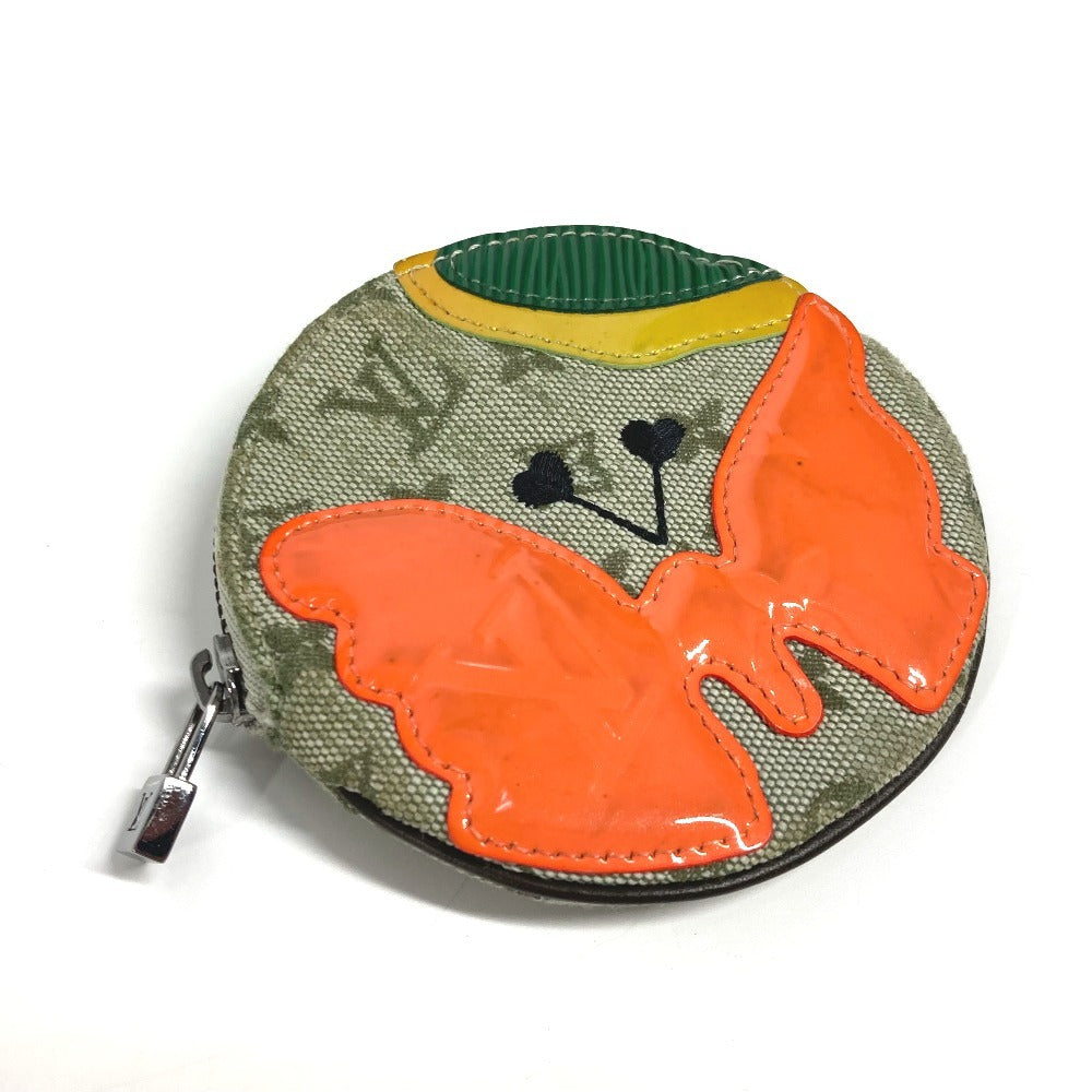 LOUIS VUITTON M92271 モノグラムミニ コントドゥフェ・ポルトモネ・ロン 丸型 財布 小銭入れ 蝶 コインケース モノグラムミニキャンバス ユニセックス カーキ - brandshop-reference
