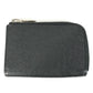 LOUIS VUITTON M63375 Taiga Porte Monnaie Jour L-shaped zipper wallet with coin purse in Taiga leather, men's Ardoise, black