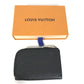 LOUIS VUITTON M63375 Taiga Porte Monnaie Jour L-shaped zipper wallet with coin purse in Taiga leather, men's Ardoise, black