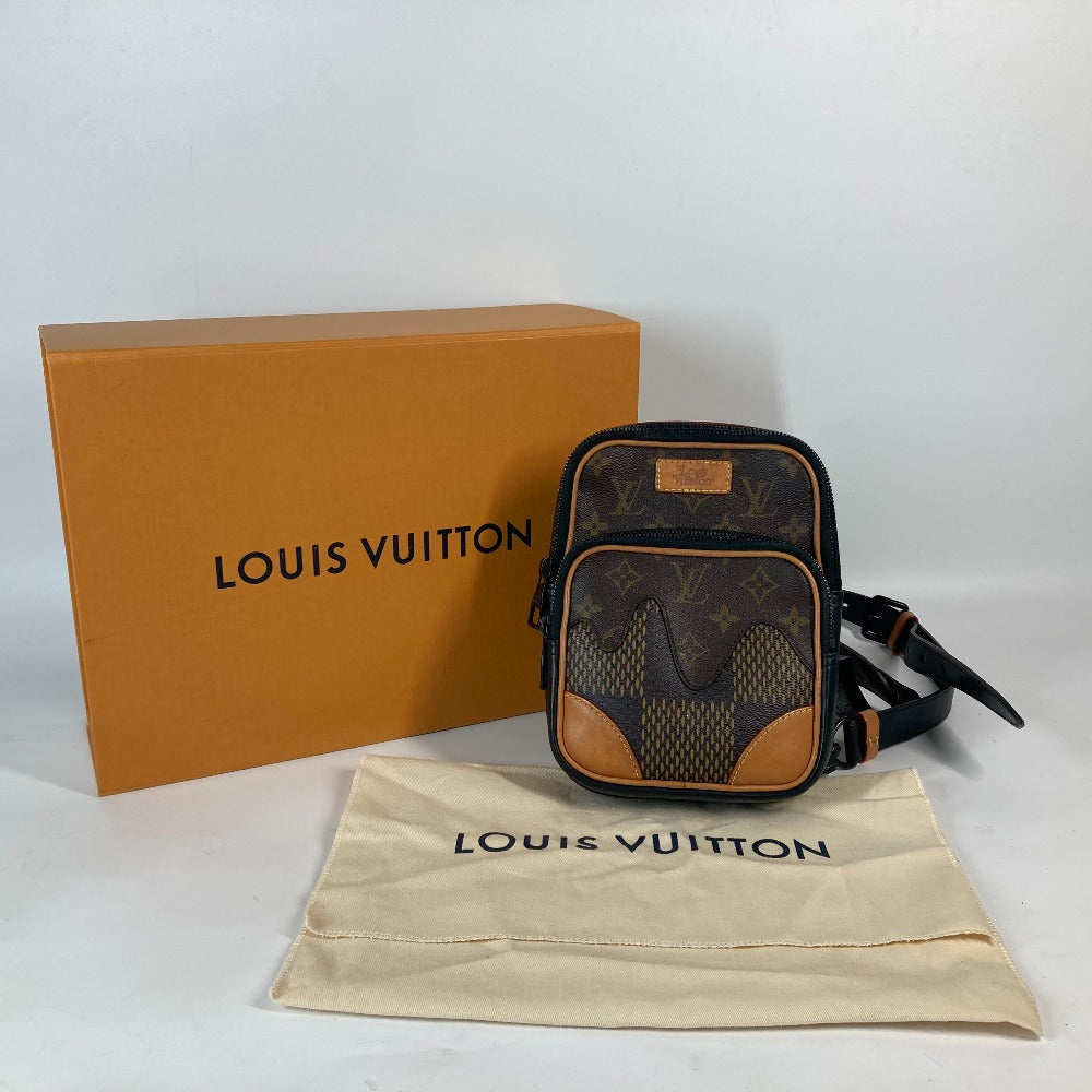 LOUIS VUITTON N40357 ダミエ ジャイアント アマゾン NIGOコラボ 斜め掛け カバン ポシェット ショルダーバッグ ダミエジャイアントキャンバス ユニセックス