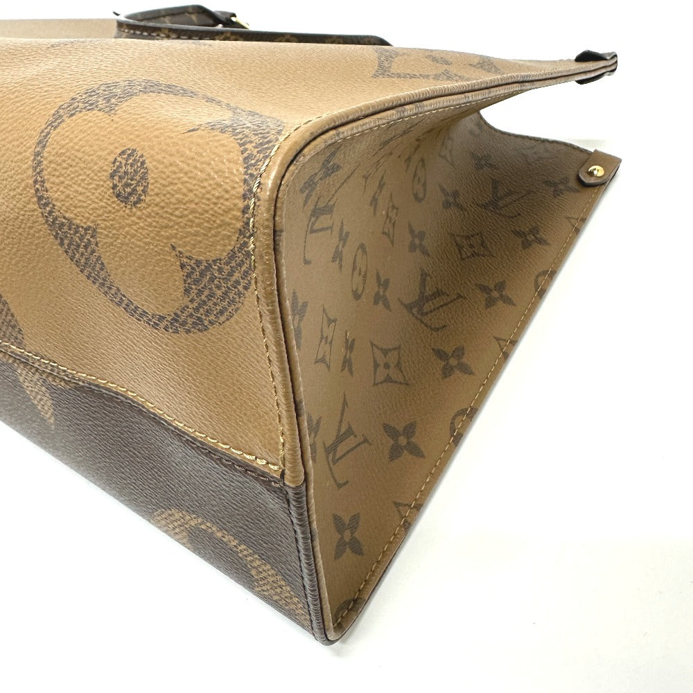 LOUIS VUITTON M45321 モノグラム オンザゴー MM カバン ショルダーバッグ 肩掛け トートバッグ モノグラムキャンバス レディース ブラウン - brandshop-reference