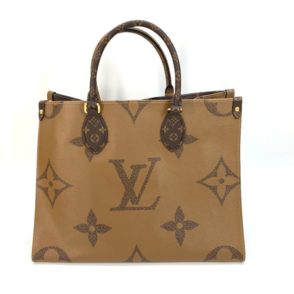 LOUIS VUITTON M45321 モノグラム  オンザゴー MM 2WAYバッグ カバン バッグ ショルダーバッグ ハンドバック 斜め掛け トートバッグ モノグラムリバースキャンバス レディース - brandshop-reference