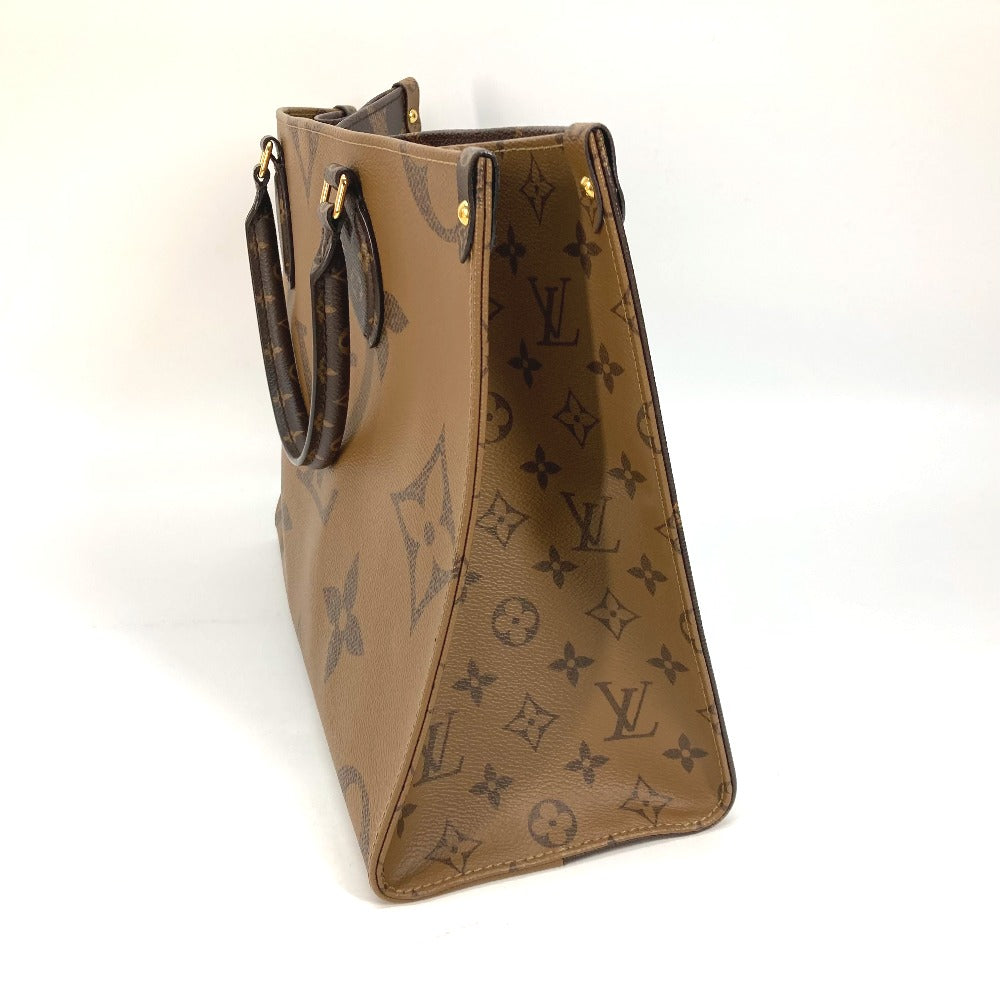 LOUIS VUITTON M45321 モノグラム  オンザゴー MM 2WAYバッグ カバン バッグ ショルダーバッグ ハンドバック 斜め掛け トートバッグ モノグラムリバースキャンバス レディース - brandshop-reference