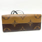 LOUIS VUITTON M45321 On the Go MM On the Go MM 2WAY bag Tote Bag Monogram Reverse Canvas Brown Used