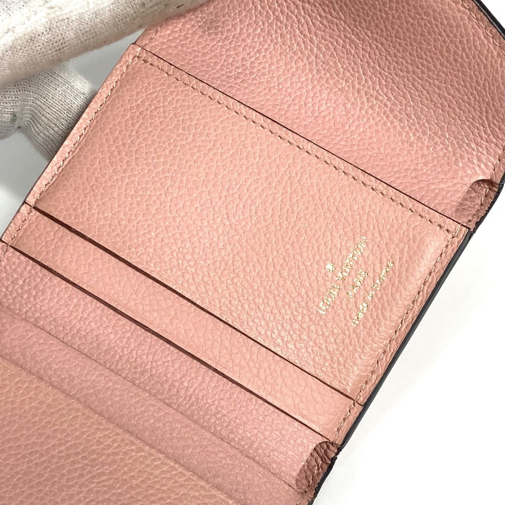 LOUIS VUITTON M62936 モノグラムアンプラント ポルトフォイユ ゾエ コンパクトウォレット 3つ折り財布 モノグラムアンプラントレザー レディース ローズプードル ピンク - brandshop-reference