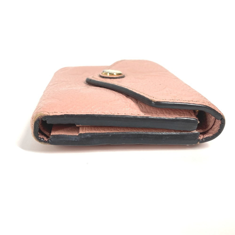 LOUIS VUITTON M62936 モノグラムアンプラント ポルトフォイユ ゾエ コンパクトウォレット 3つ折り財布 モノグラムアンプラントレザー レディース ローズプードル ピンク - brandshop-reference
