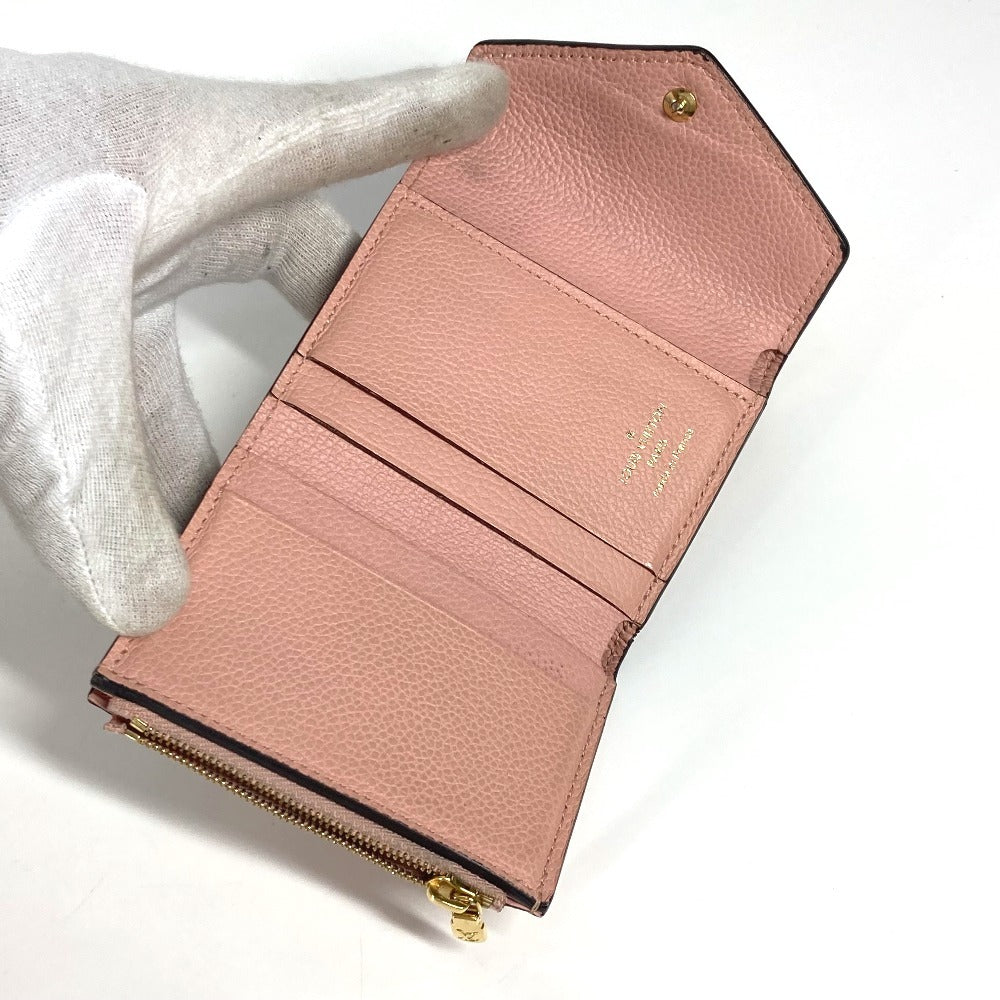 LOUIS VUITTON M62936 モノグラムアンプラント ポルトフォイユ ゾエ コンパクトウォレット 3つ折り財布 モノグラムアンプラントレザー レディース ローズプードル ピンク - brandshop-reference