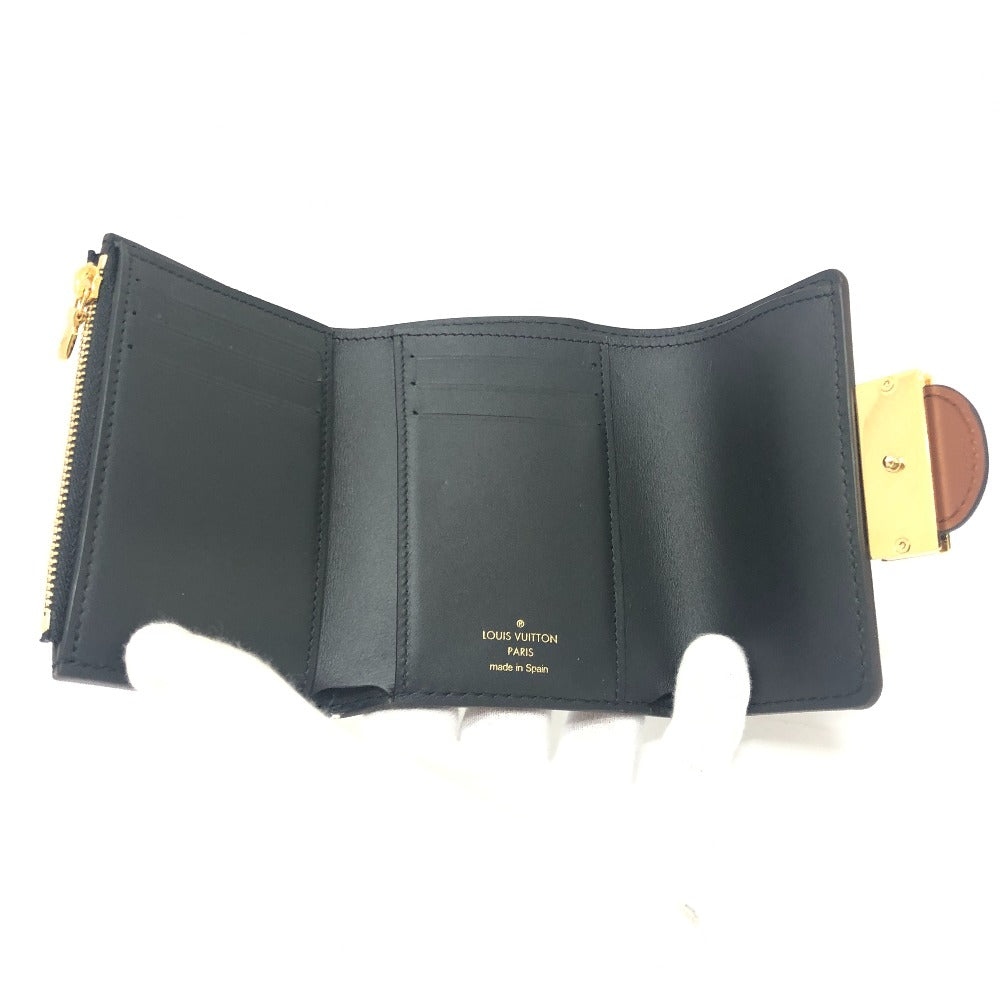 LOUIS VUITTON M68725 ポルトフォイユ・ドーフィーヌ 3つ炉財布 財布 ウォレット 3つ折り財布 モノグラムリバースキャンバス レディース ブラウン - brandshop-reference