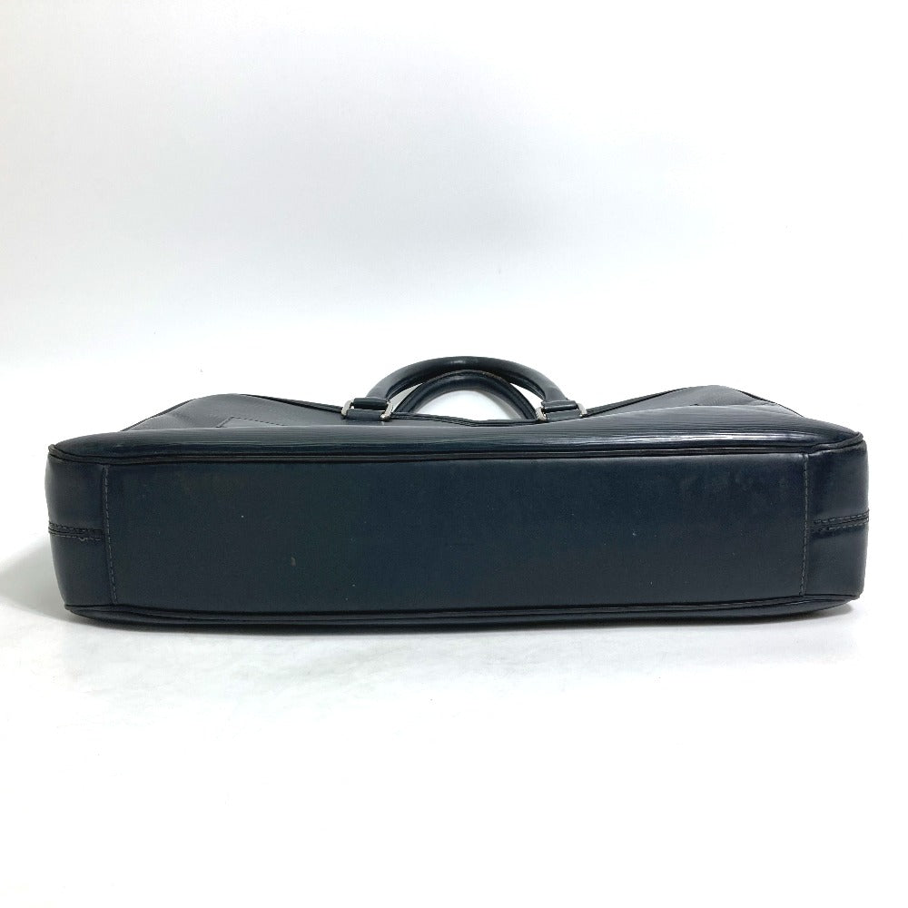 LOUIS VUITTON M54092 エピ ポルト ドキュマン ビジネス カバン ハンドバッグ トートバッグ ビジネスバッグ エピレザー メンズ ブルーニュイ ネイビー