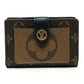 LOUIS VUITTON M69432 ポルトフォイユ・ジュリエット 財布 コンパクトウォレット 2つ折り財布 モノグラムリバースキャンバス レディース ブラウン