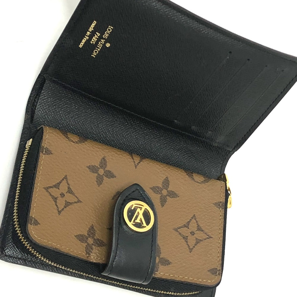 LOUIS VUITTON M69432 ポルトフォイユ・ジュリエット 財布 コンパクトウォレット 2つ折り財布 モノグラムリバースキャンバス レディース ブラウン