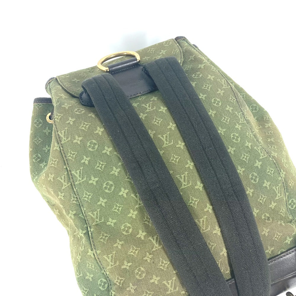 LOUIS VUITTON M92456 モノグラムミニ モンスリ GM バックパック カバン リュックサック モノグラムミニキャンバス ユニセックス カーキ - brandshop-reference