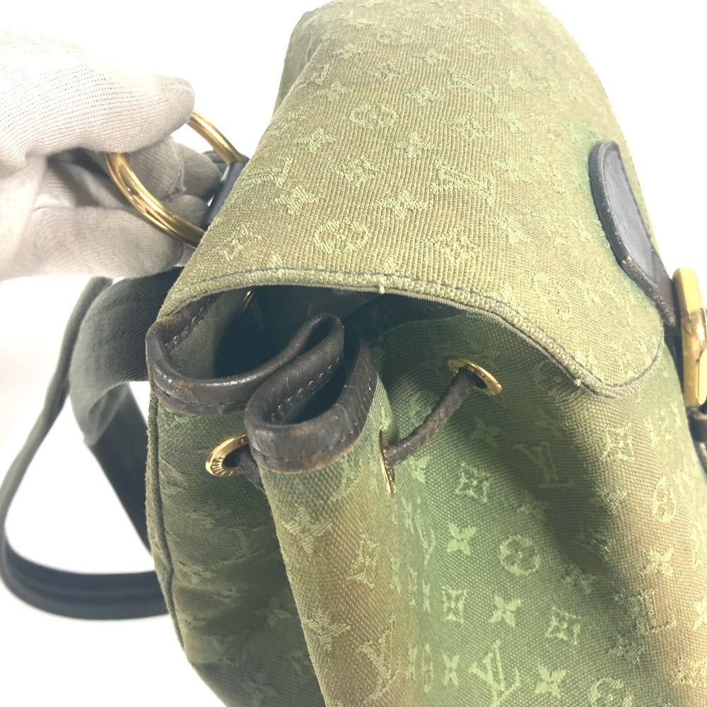LOUIS VUITTON M92456 モノグラムミニ モンスリ GM バックパック カバン リュックサック モノグラムミニキャンバス ユニセックス カーキ - brandshop-reference