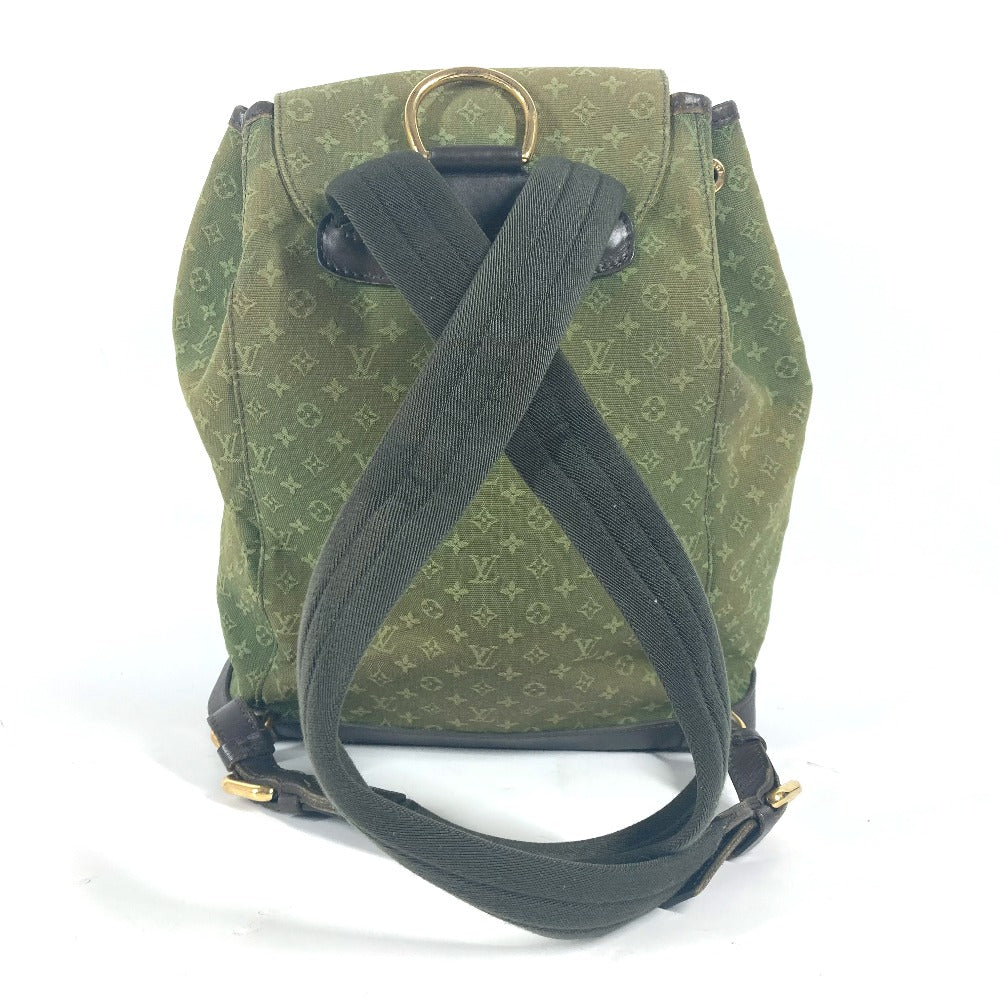 LOUIS VUITTON M92456 モノグラムミニ モンスリ GM バックパック カバン リュックサック モノグラムミニキャンバス ユニセックス カーキ - brandshop-reference