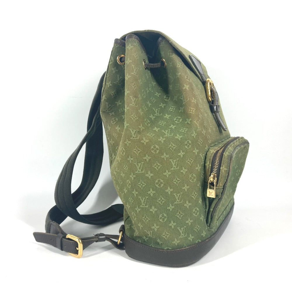 LOUIS VUITTON M92456 モノグラムミニ モンスリ GM バックパック カバン リュックサック モノグラムミニキャンバス ユニセックス カーキ - brandshop-reference