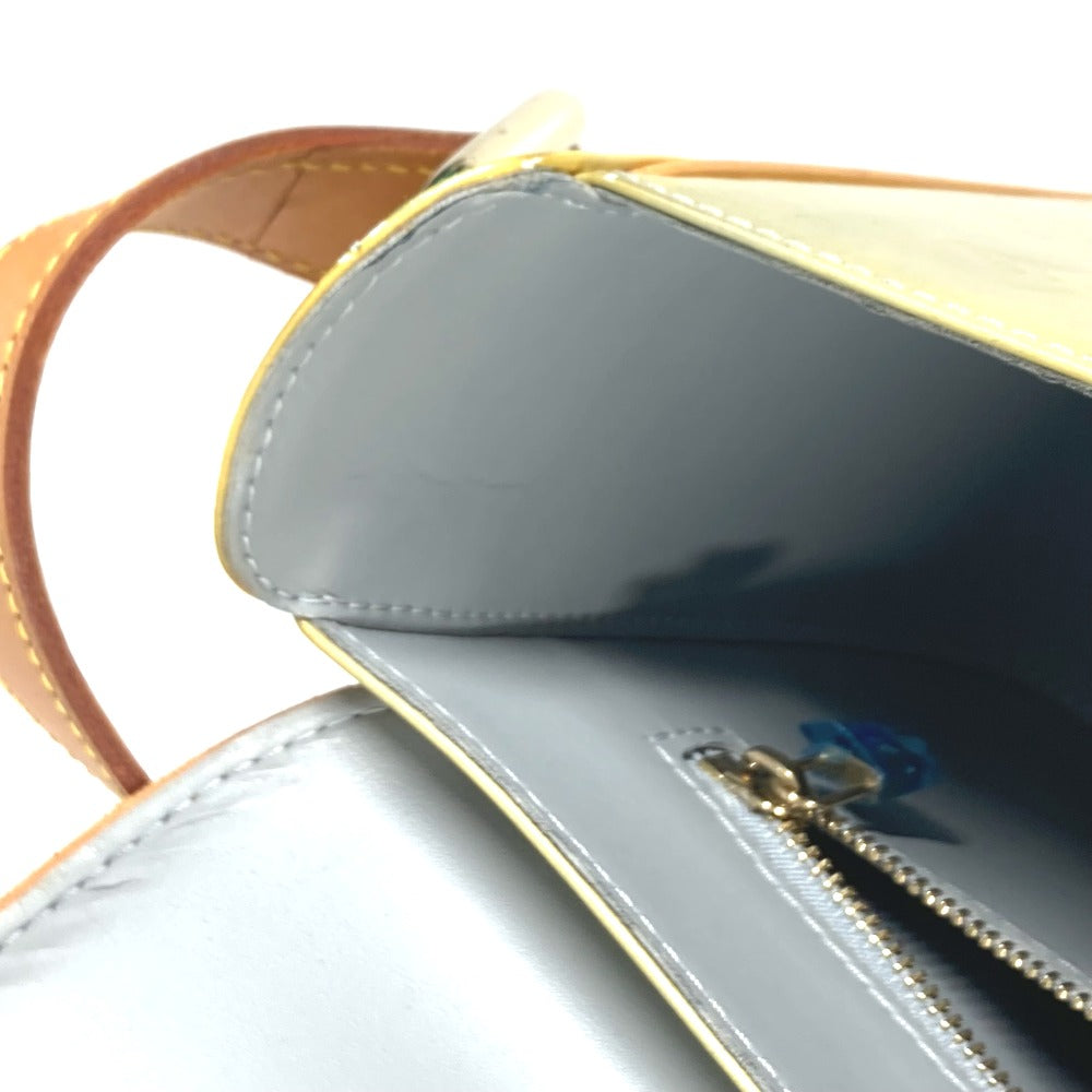 LOUIS VUITTON M91148 モノグラムヴェルニ クリスティGM 斜め掛け カバン フラップ ショルダーバッグ モノグラムヴェルニ レディース グリ グレー - brandshop-reference