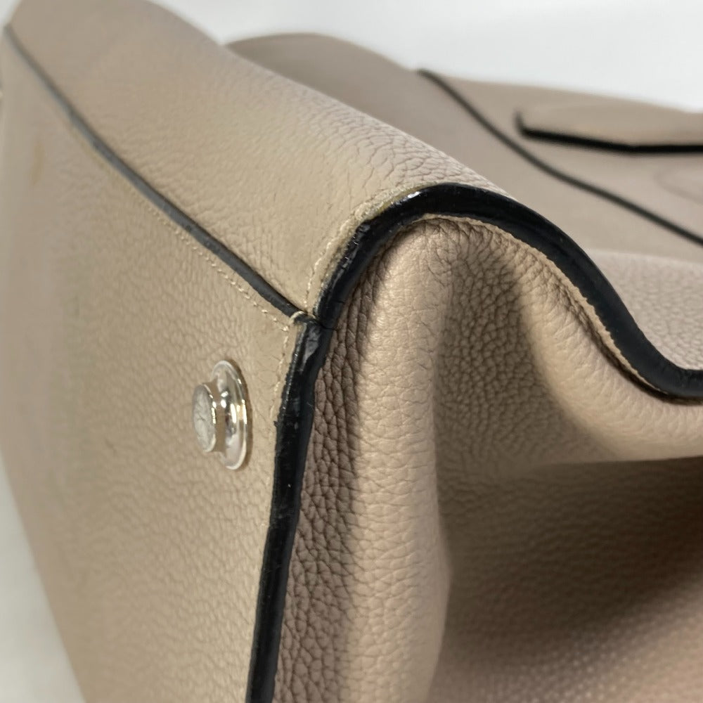 LOUIS VUITTON M53017 肩掛け ショルダーバッグ シティ スティーマー MM 2WAY ハンドバッグ カーフスキン レディース ガレ グレー