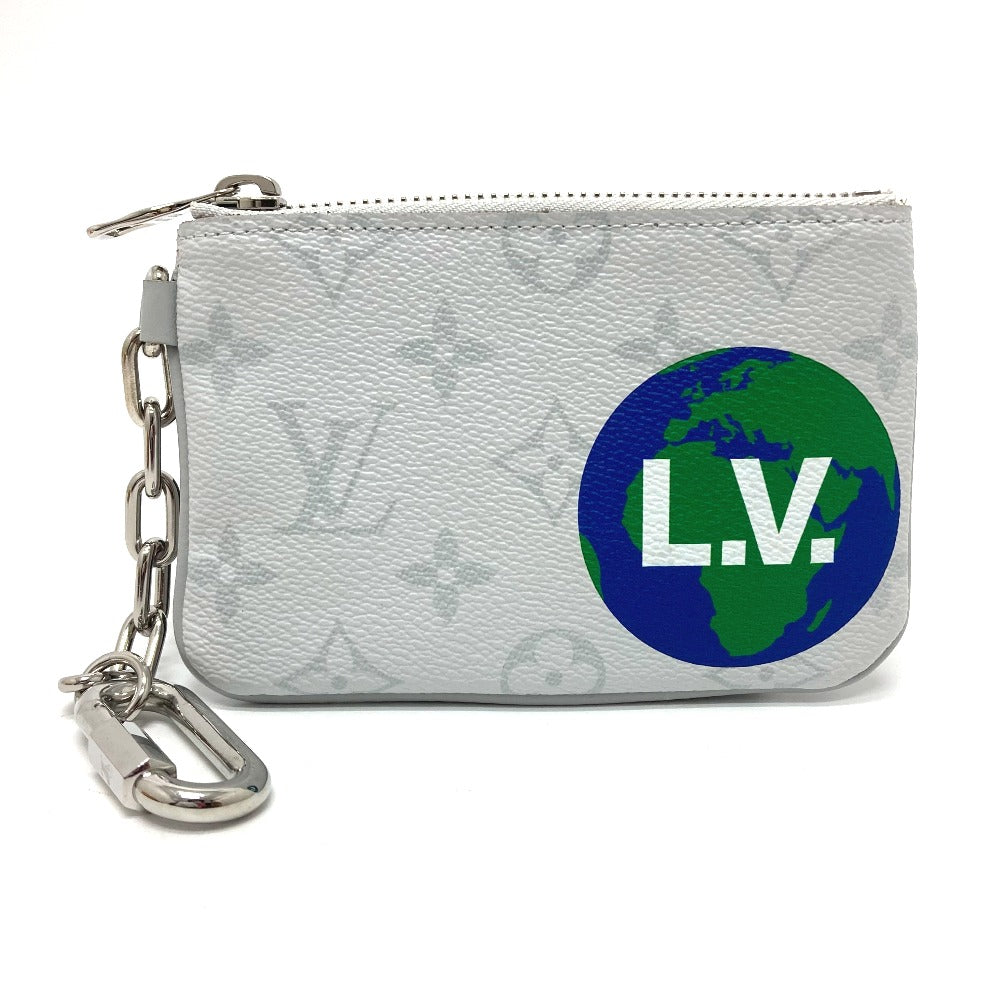 LOUIS VUITTON M67809 小銭入れ 財布 ジップドポーチ PM ジップドポーチPM コインケース モノグラムキャンバス ユニセックス ホワイト