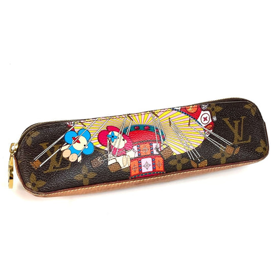 LOUIS VUITTON GI0552 モノグラムヴィヴィエンヌ トゥルースエリザベット 筆箱 ステーショナリー ポーチ ペンケース モノグラムキャンバス レディース ブラウン - brandshop-reference