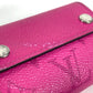 LOUIS VUITTON M30773 Taigarama Discovery Compact Wallet กระเป๋าสตางค์แบบพับ 3 ทบ หนัง Taiga สีบานเย็น ชมพู สำหรับผู้หญิง
