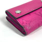 LOUIS VUITTON M30773 Taigarama Discovery Compact Wallet กระเป๋าสตางค์แบบพับ 3 ทบ หนัง Taiga สีบานเย็น ชมพู สำหรับผู้หญิง