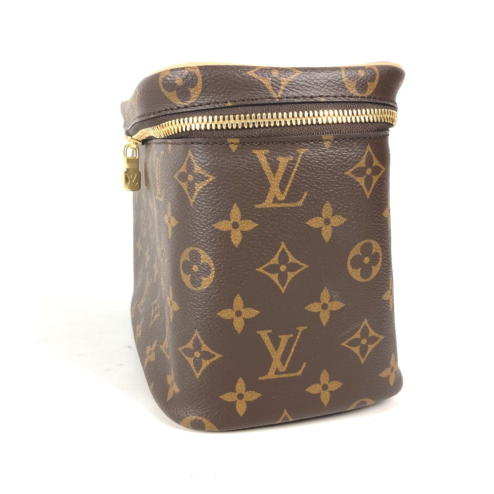 LOUIS VUITTON M42265 モノグラム ニース BB バニティバッグ カバン ポーチ ハンドバッグ モノグラムキャンバス レディース ブラウン