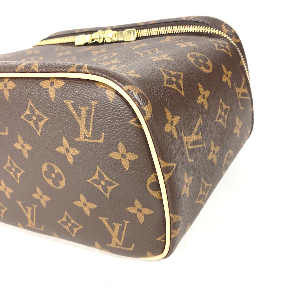 LOUIS VUITTON M42265 モノグラム ニース BB バニティバッグ カバン ポーチ ハンドバッグ モノグラムキャンバス レディース ブラウン