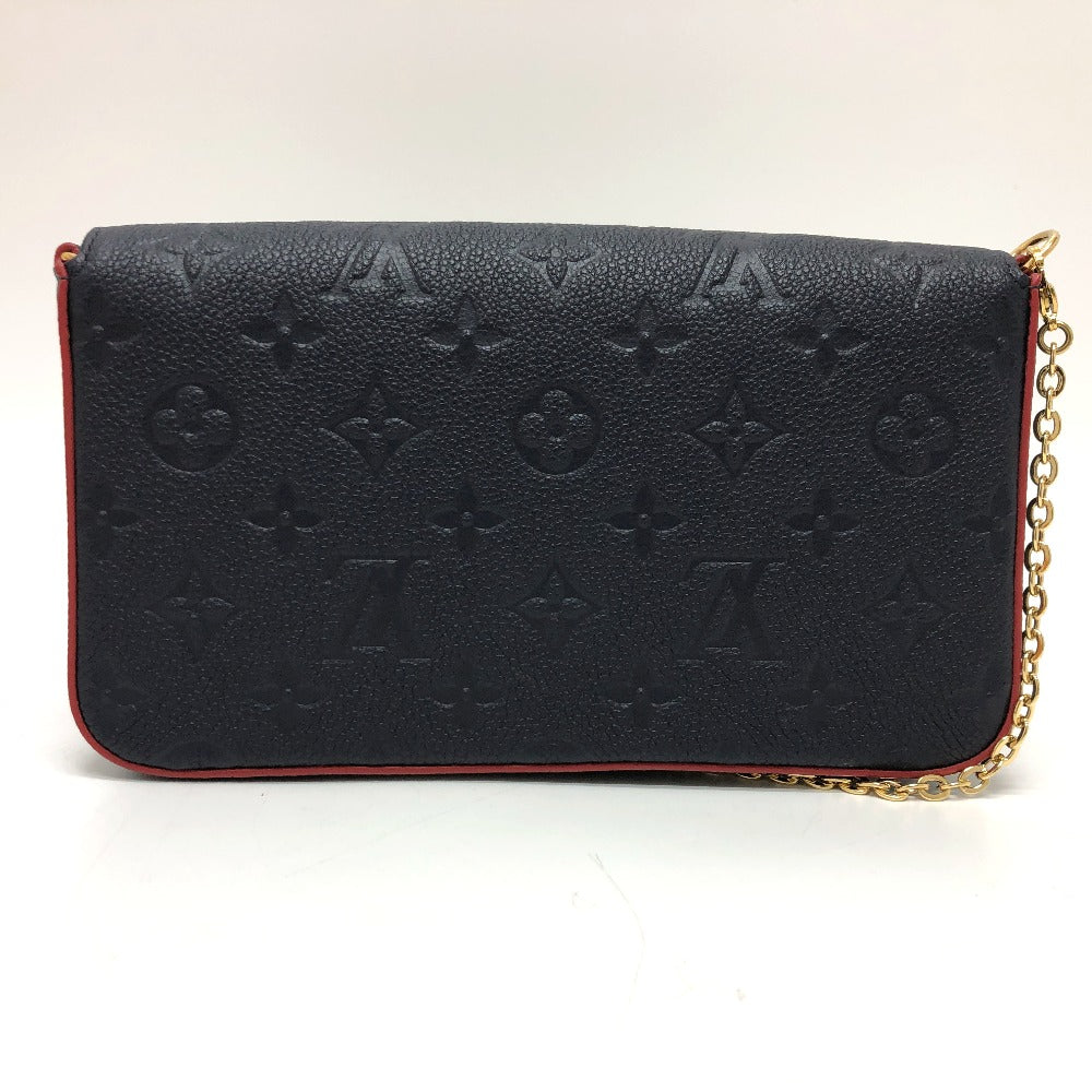 LOUIS VUITTON M64099 長財布 チェーンウォレット ポシェット・フェリシー チェーン カバン 肩掛け 斜め掛け ショルダーバッグ モノグラムアンプラントレザー レディース