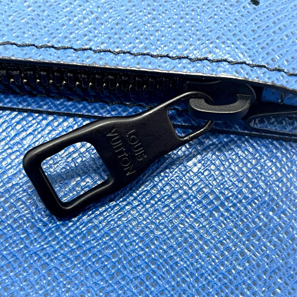 LOUIS VUITTON M68718 Epi Portefeuille Brazza NM Bifold Long Wallet, Epi Leather, Unisex, Blue x Red x Green