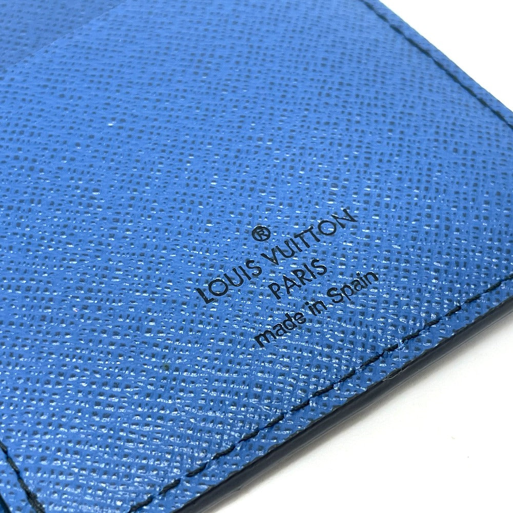 LOUIS VUITTON M68718 Epi Portefeuille Brazza NM Bifold Long Wallet, Epi Leather, Unisex, Blue x Red x Green
