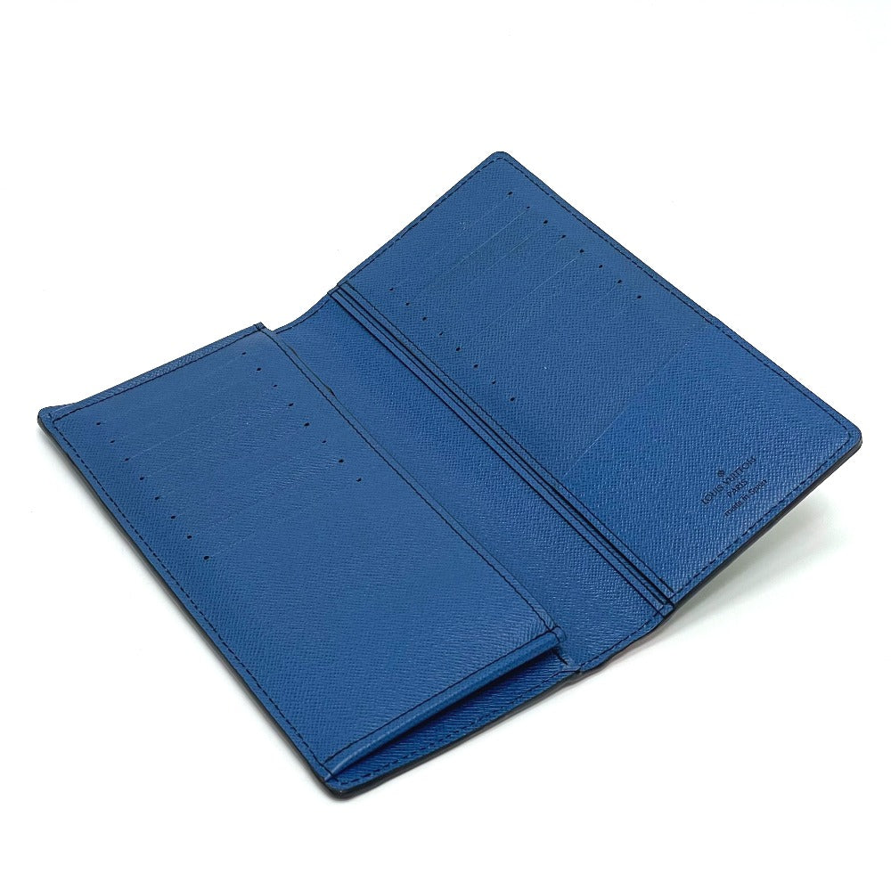 LOUIS VUITTON M68718 Epi Portefeuille Brazza NM Bifold Long Wallet, Epi Leather, Unisex, Blue x Red x Green