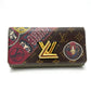 LOUIS VUITTON M67260 Monogram Portefeuille Twist Long Wallet by Kansai Yamamoto Kabuki, Monogram Canvas, Women's, Khaki, Brown/Khaki