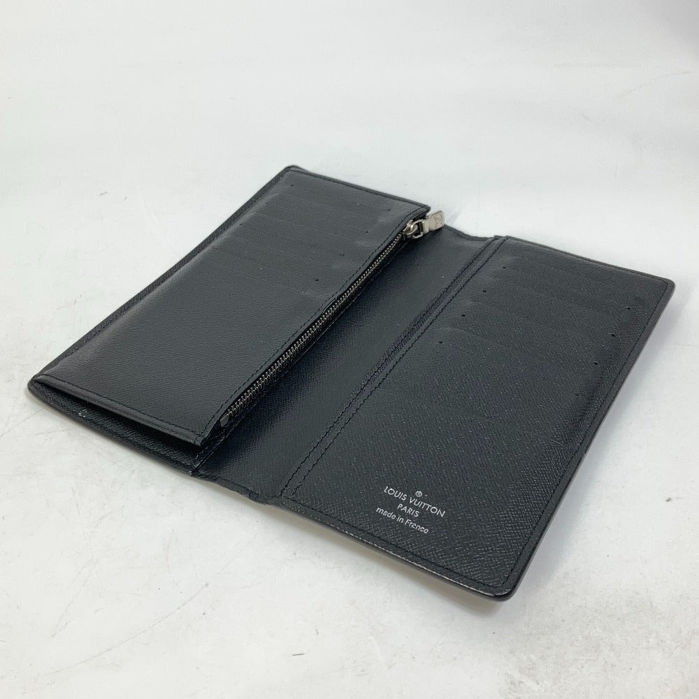 LOUIS VUITTON N40415 ダミエグラフィットジャイアント ポルトフォイユ ブラザ NM 2つ折り 長財布 ダミエキャンバス メンズ ブラック