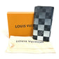 LOUIS VUITTON N40415 ダミエグラフィットジャイアント ポルトフォイユ ブラザ NM 2つ折り 長財布 ダミエキャンバス メンズ ブラック