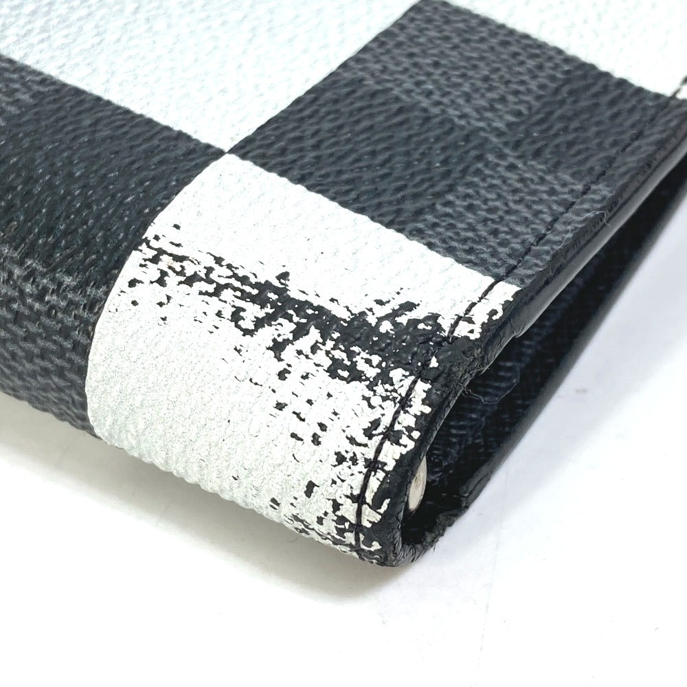 LOUIS VUITTON N40415 ダミエグラフィットジャイアント ポルトフォイユ ブラザ NM 2つ折り 長財布 ダミエキャンバス メンズ ブラック