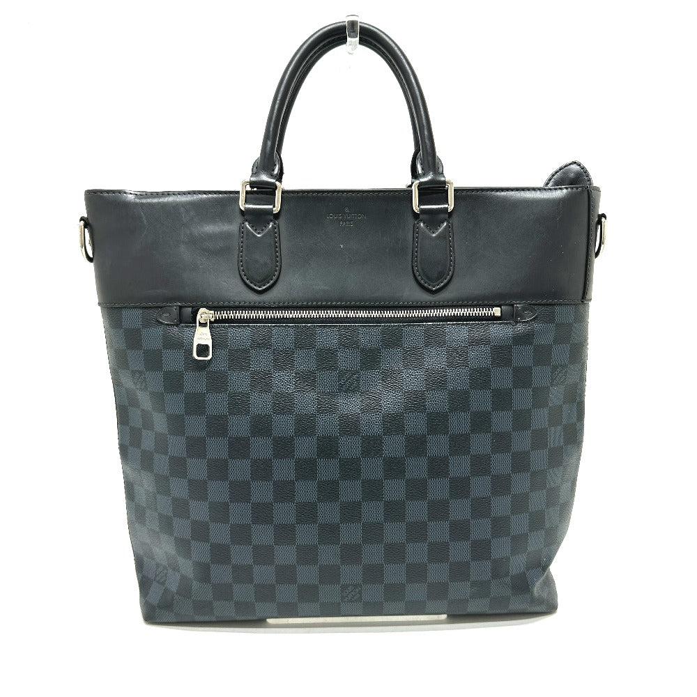LOUIS VUITTON N41588 ニューポート カバン トートバッグ ダミエコバルトキャンバス ユニセックス ネイビーxブラック ブラック - brandshop-reference