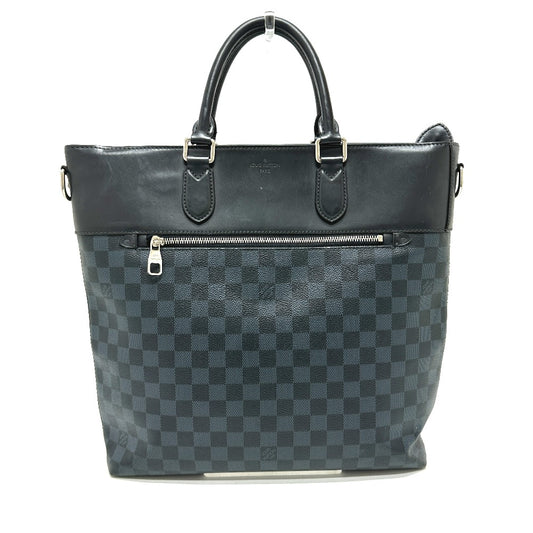 LOUIS VUITTON N41588 ニューポート カバン トートバッグ ダミエコバルトキャンバス ユニセックス ネイビーxブラック ブラック - brandshop-reference